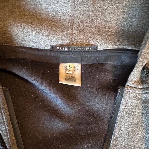 Elie Tahari men’s hoody grey small - Picture 5 of 10
